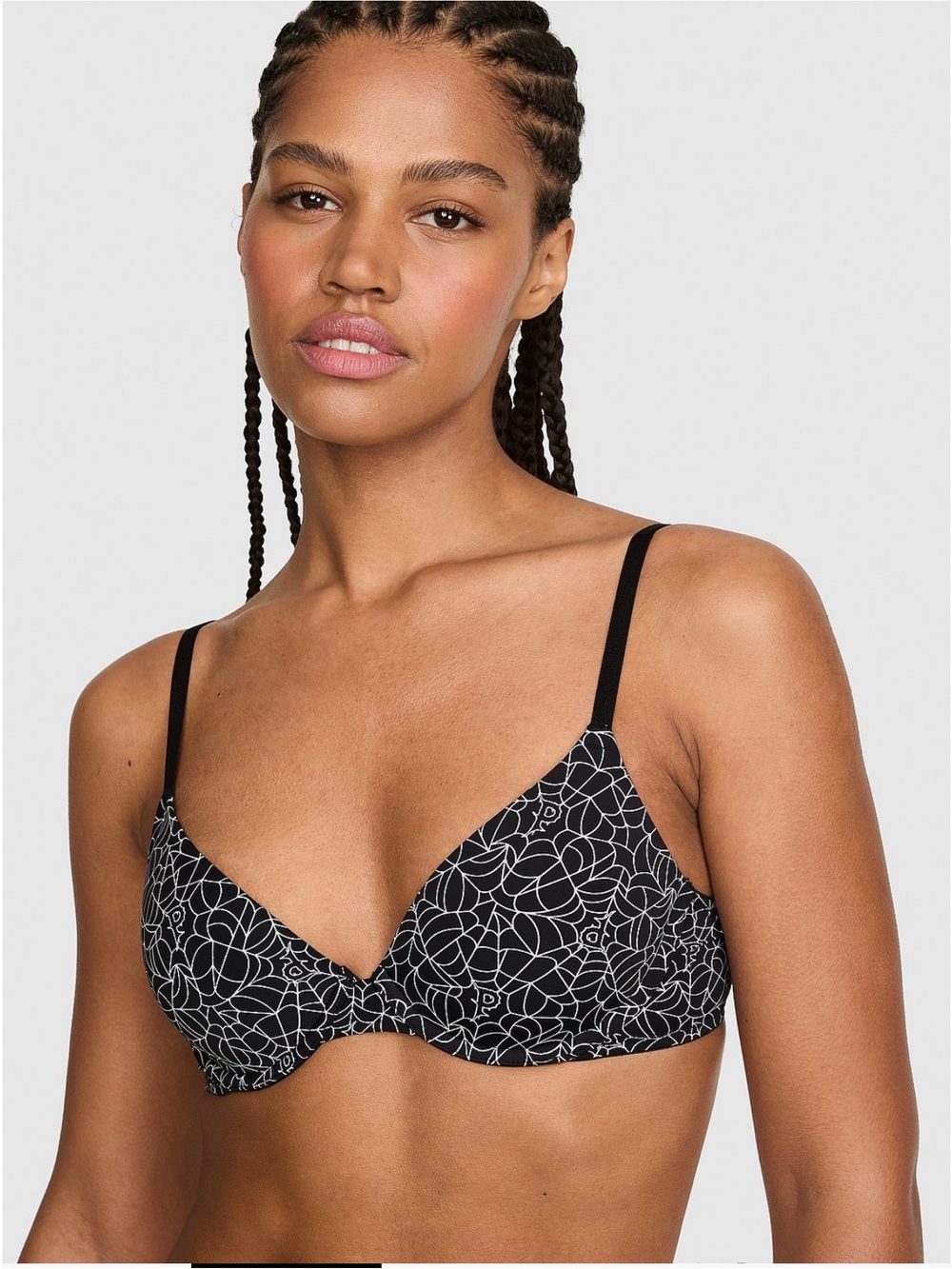 VS PINK spider web bra